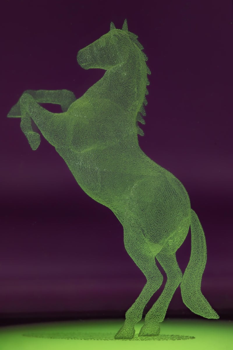 Quantum Holographic Display